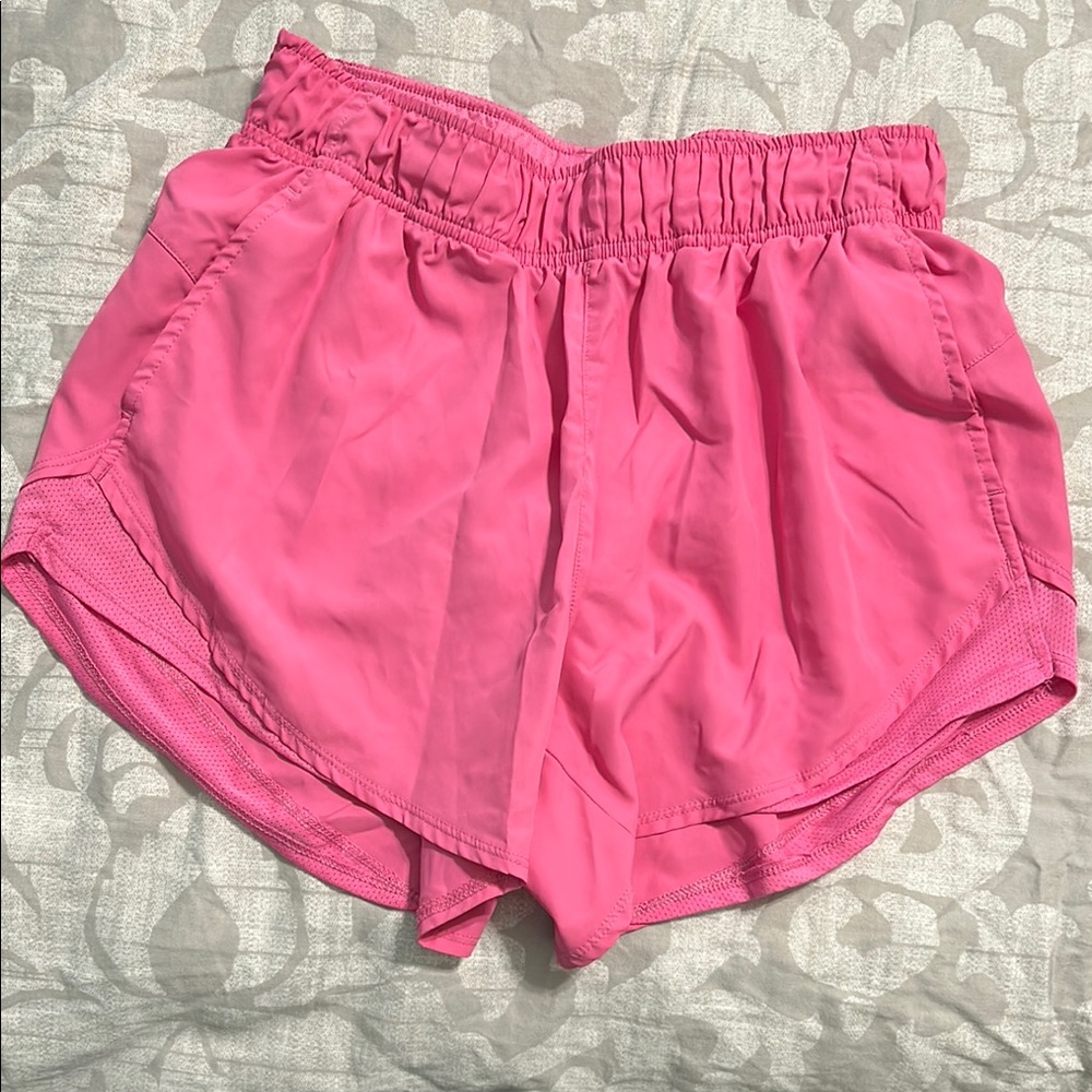 Women's Pink Athletic Shorts